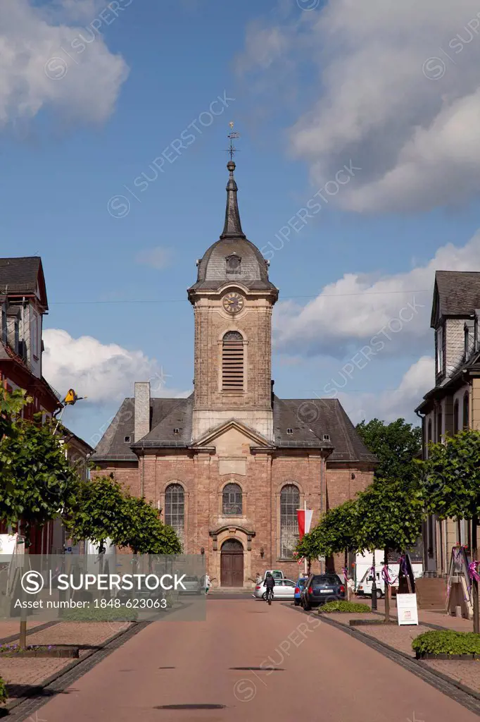 Protestant Church, Bad Arolsen, Waldecker Land region, Hesse, Germany, Europe, PublicGround