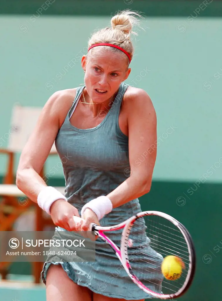 Mathile Johansson, FRA, French Open 2012, ITF Grand Slam tennis tournament, Roland Garros, Paris, France, Europe