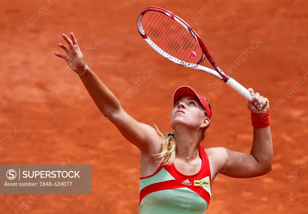 Angelique Kerber, GER, French Open 2012, ITF Grand Slam tennis tournament, Roland Garros, Paris, France, Europe