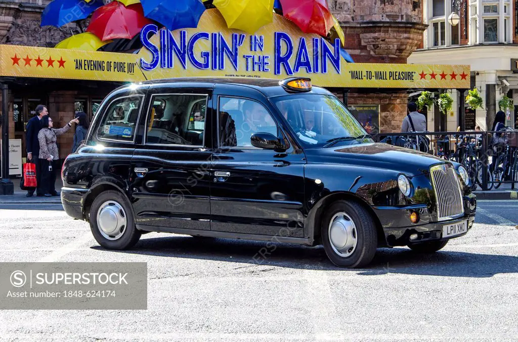 London taxi, London, South England, England, United Kingdom, Europe