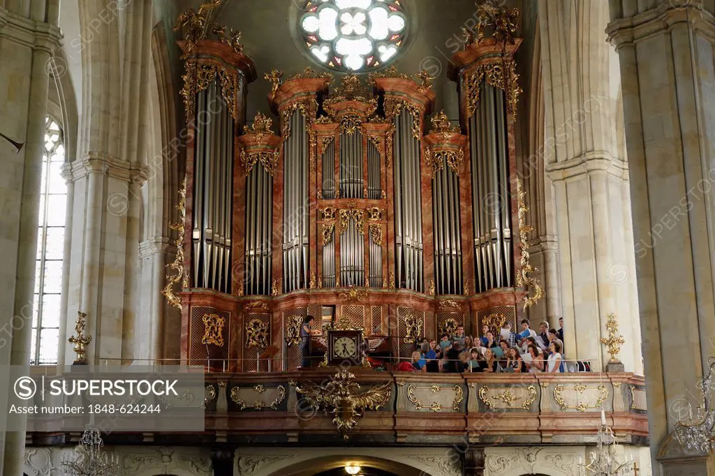 Organ, Graz Cathedral, Graz, Styria, Austria, Europe