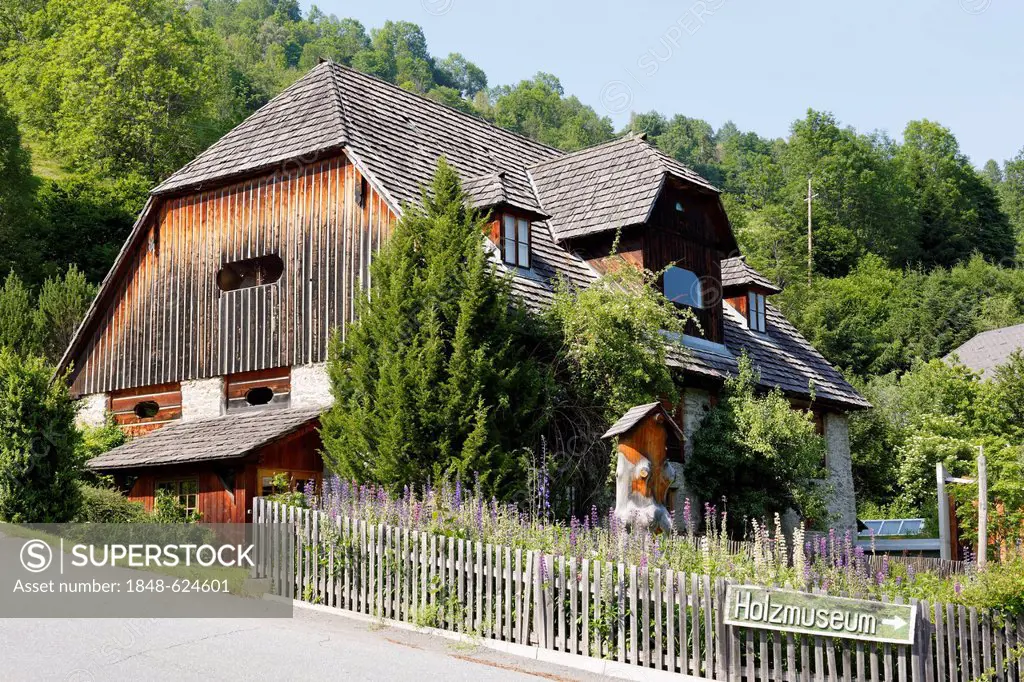 Wood museum, St. Ruprecht ob Murau, Styria, Austria, Europe, PublicGround