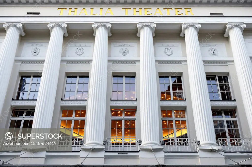 Thalia Theater in the old town of Hamburg, Germany, Europe