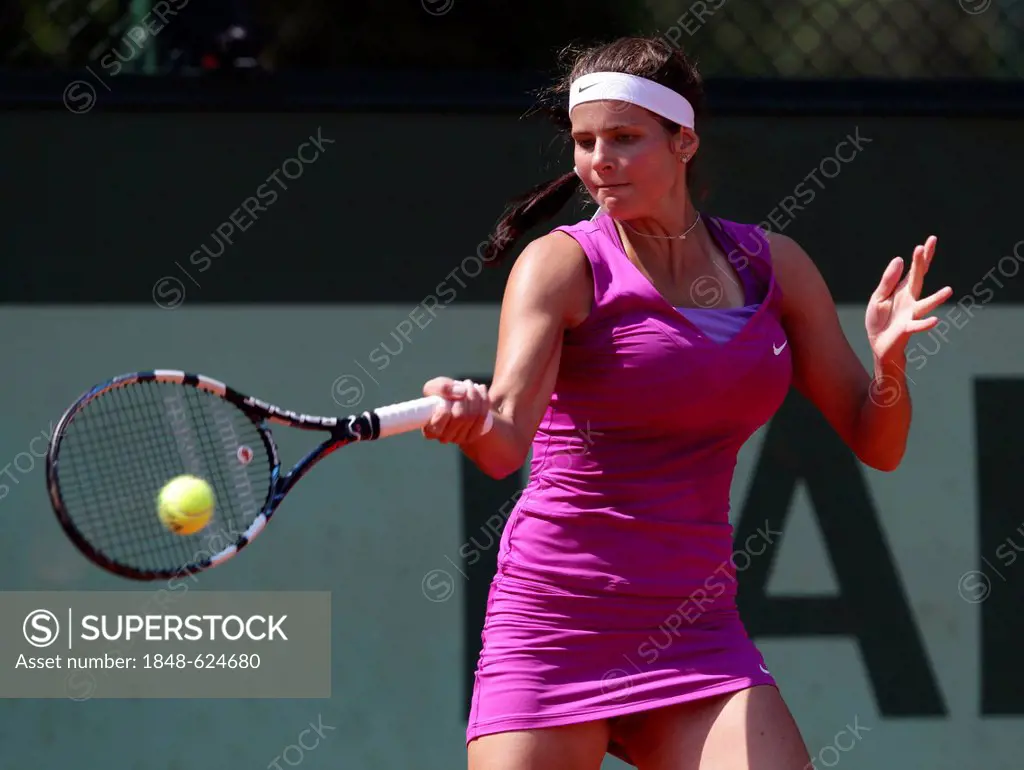 Julia Goerges, GER, French Open 2012, ITF Grand Slam tennis tournament, Roland Garros, Paris, France, Europe