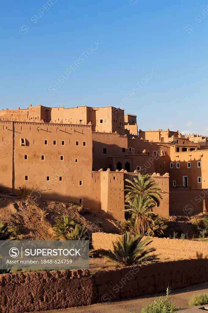 Taourirt Kasbah in Ouarzazate, Souss-Massa-Dra, Morocco, Maghreb, North Africa, Africa