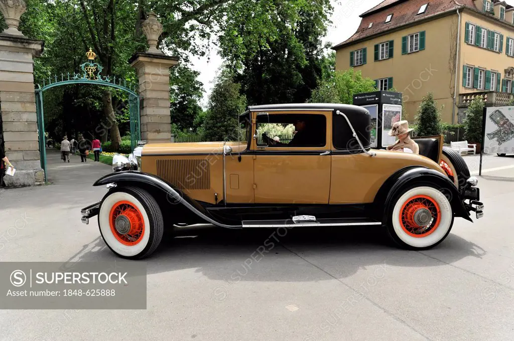 Buick Series 64 C Country Club Coupe, built in 1930, classic car, Retro Classics meets Barock classic car festival, Ludwigsburg, Baden-Wuerttemberg, G...