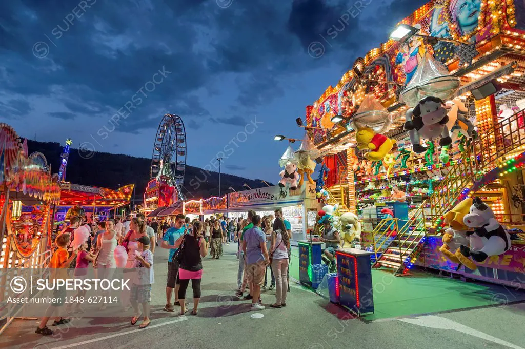 Suedring amusement park, Innsbruck, Tyrol, Austria, Europe, PublicGround