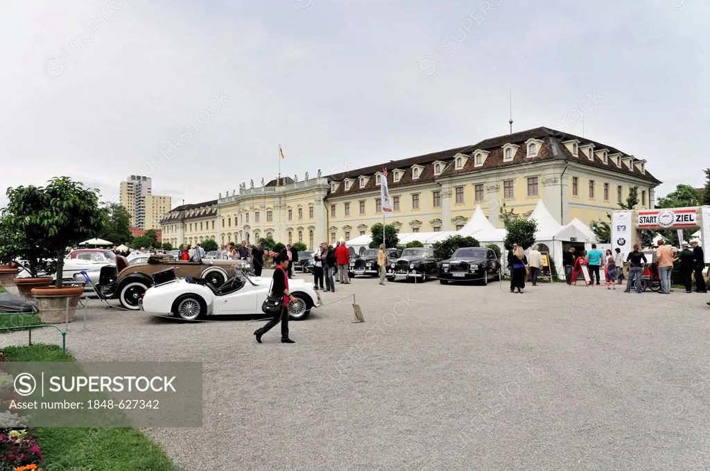 Classic cars, Retro Classics meets Barock classic car festival, Ludwigsburg Palace, Ludwigsburg, Baden-Wuerttemberg, Germany, Europe