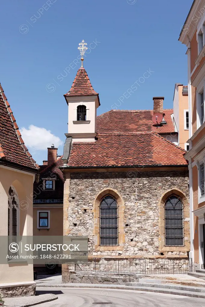 St Anna Chapel or baker's chapel, Wolfsberg, Lavanttal Valley, Carinthia, Austria, Europe, PublicGround