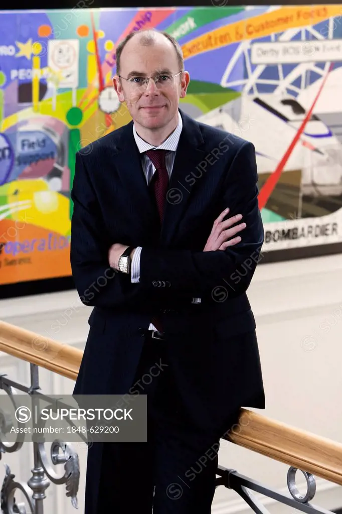 Michael Clausecker, CEO of Bombardier Transportation GmbH, Berlin, Germany, Europe