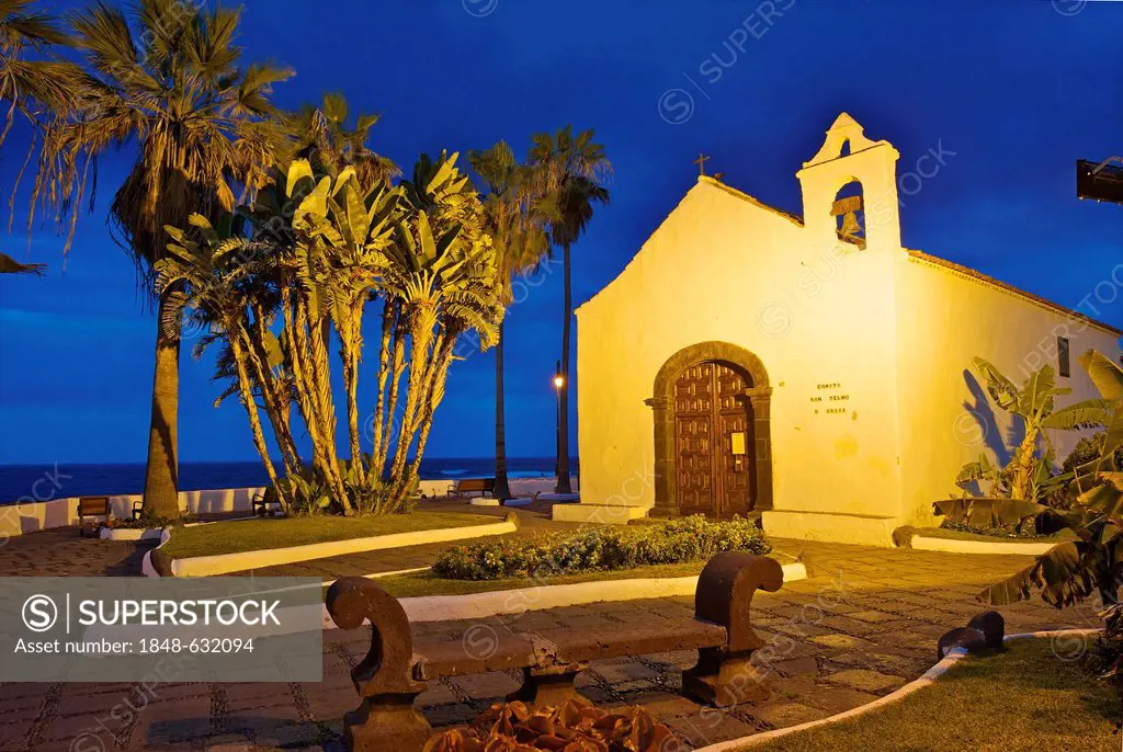 Chapel of San Telmo, Puerto de la Cruz, Tenerife, Canary Islands, Spain, Europe