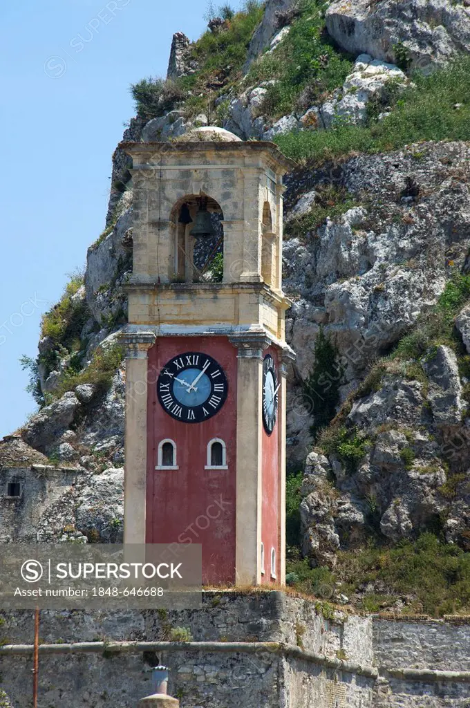 Old Fortress, Corfu Town, Kerkyra, Corfu, Ionian Islands, Greece, Europe