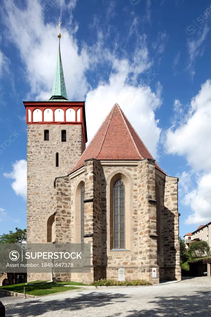 St. Michael's Church, Bautzen, Budysin, Lusatia, Upper Lusatia, Saxony, Germany, Europe, PublicGround
