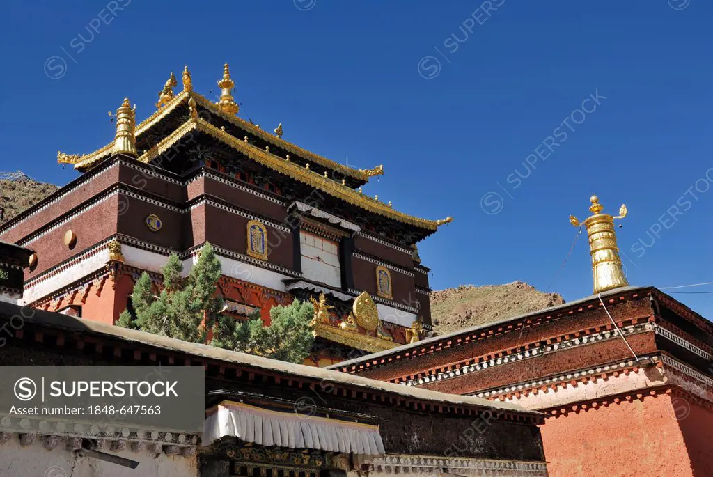 Tashilhunpo Monastery, Shigatse, Tibet, China, Asia