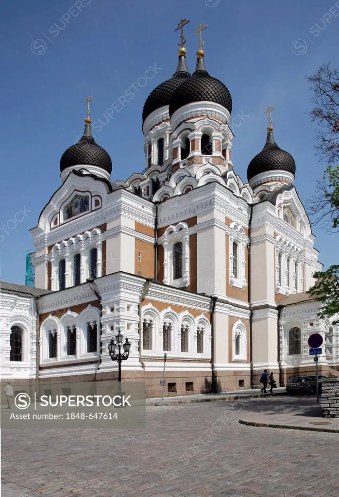 Alexander Nevsky Cathedral, Tallinn, Estonia, Baltic States, Europe