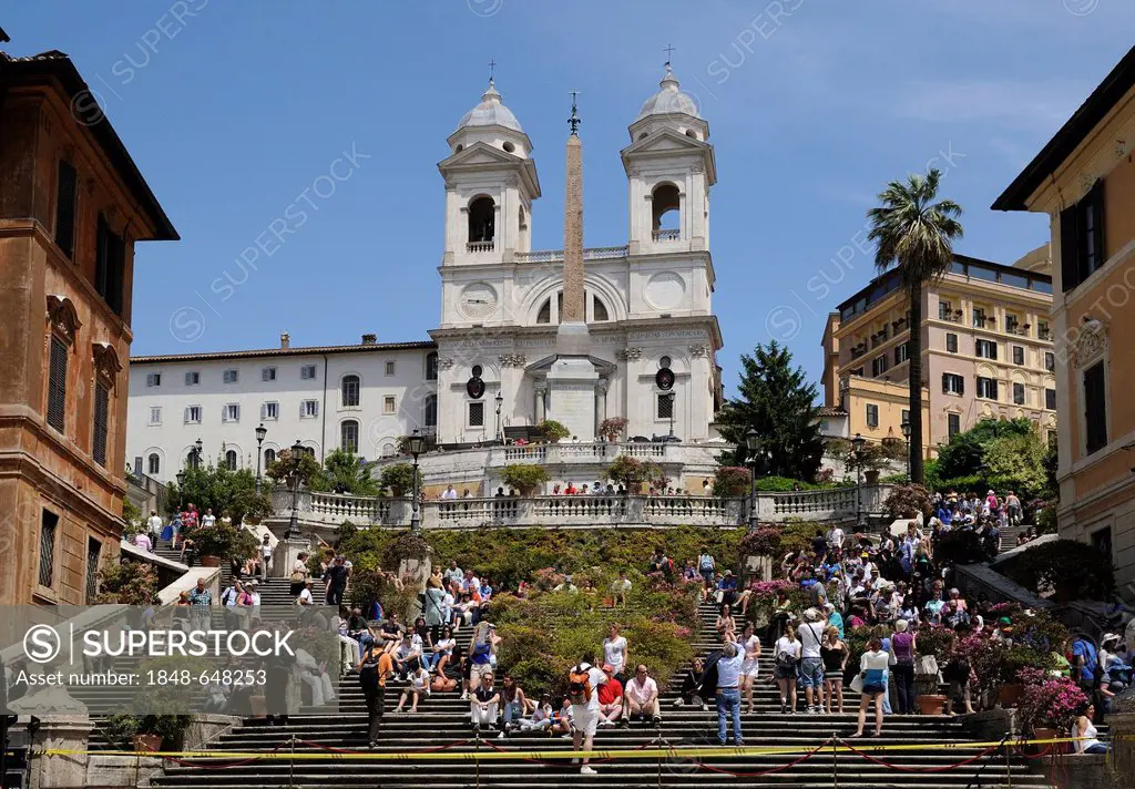 Spanish Steps, Piazza di Spagna, Rome, Italy, Europe