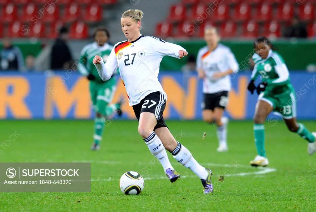 Alexander Popp, women's international football match, Germany - Nigeria 8:0, BayArena, Leverkusen, North Rhine-Westphalia, Germany, Europe