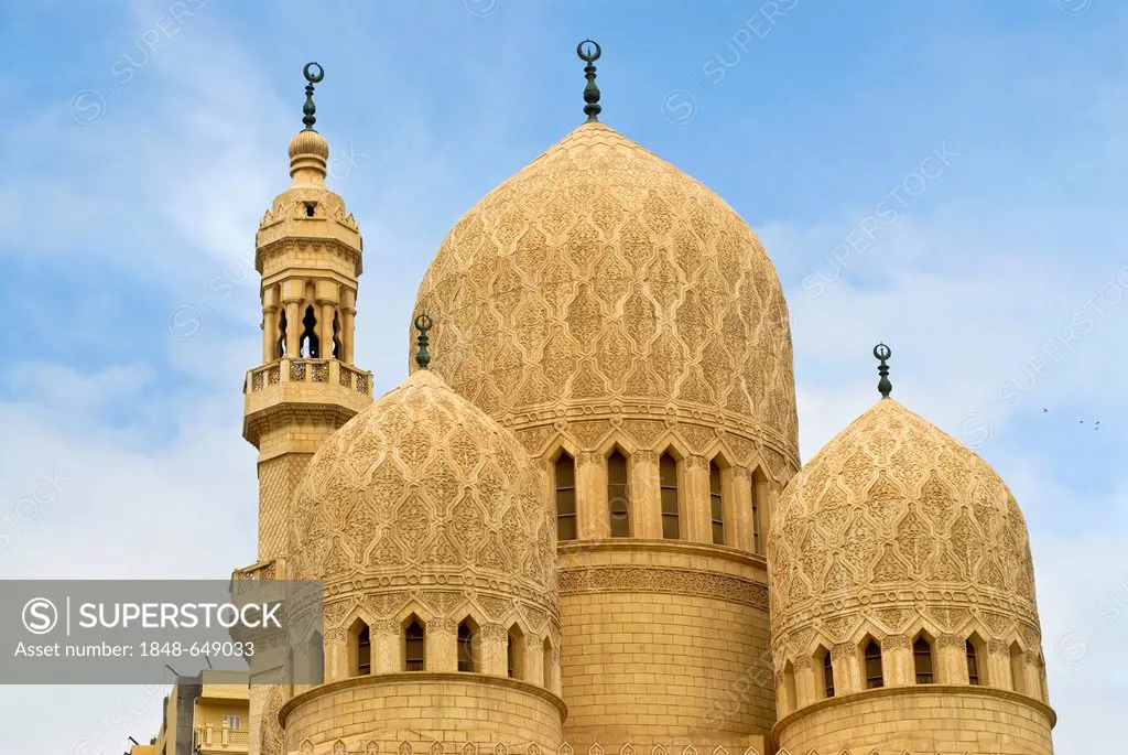 Al-Mursi Abul Abbas Mosque, Alexandria, Egypt, Africa