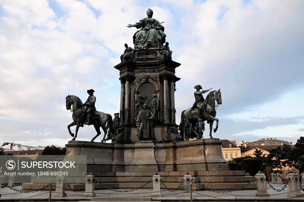 Monument to Empress Maria Theresa, 1717-1780, Austria, Europe