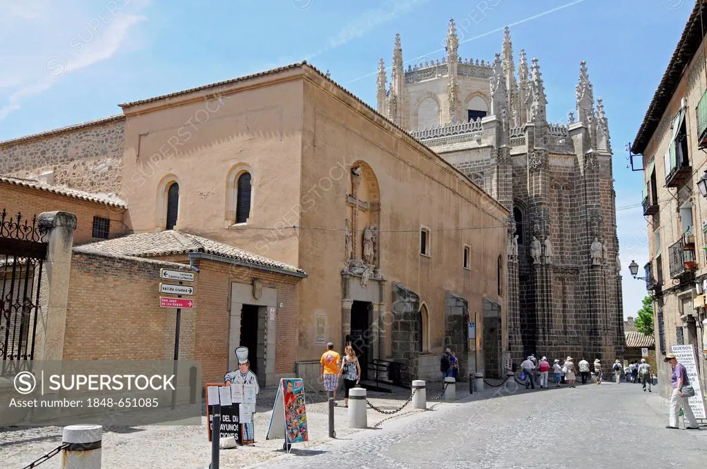 San Juan de los Reyes Monastery, church, Toledo, Castile La-Mancha, Spain, Europe, PublicGround