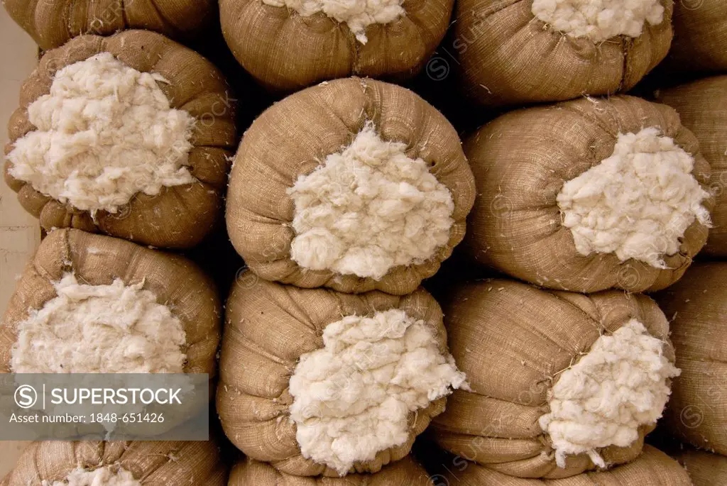 Cotton sacks, Cairo, Egypt, Africa