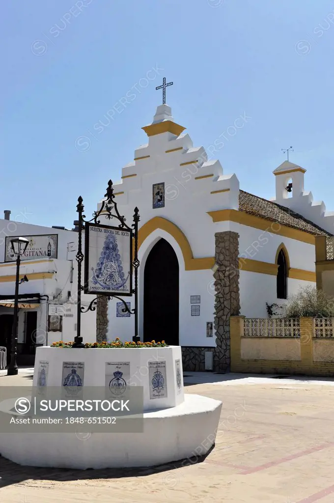 Church, Iglesia Nuestra Senora del Rocio, Sanlucar de Barrameda, Cadiz province, Andalusia, Spain, Europe