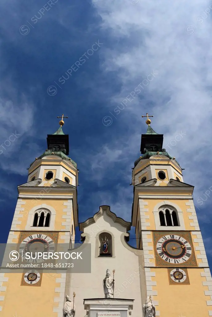 Cathedral of Brixen, Duomo di Santa Maria Assunta e San Cassiano, Piazza Duomo, Brixen, Bressanone, Trentino-Alto Adige, Italy, Europe