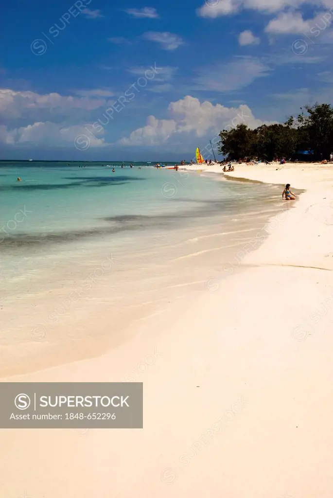 Beach of Guardalavaca, Holguin Province, Cuba, Caribbean