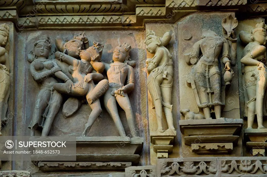 Khajuraho Group of Monuments, UNESCO World Heritage Site, Madhya Pradesh, India, Asia