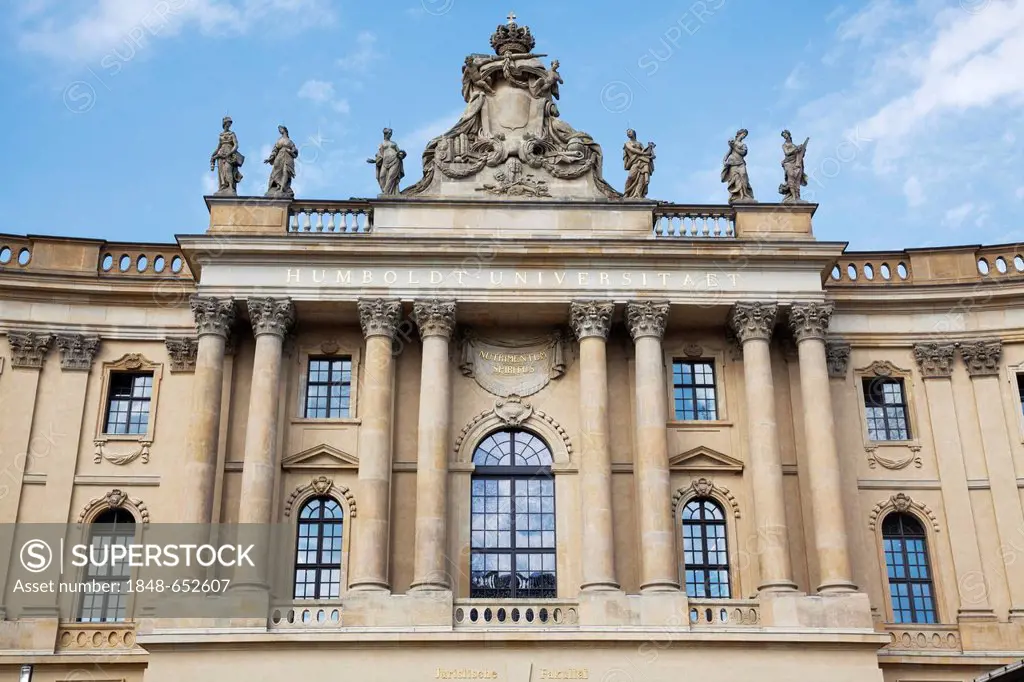 Alte Bibliothek, now Humboldt University, Berlin, Germany, Europe