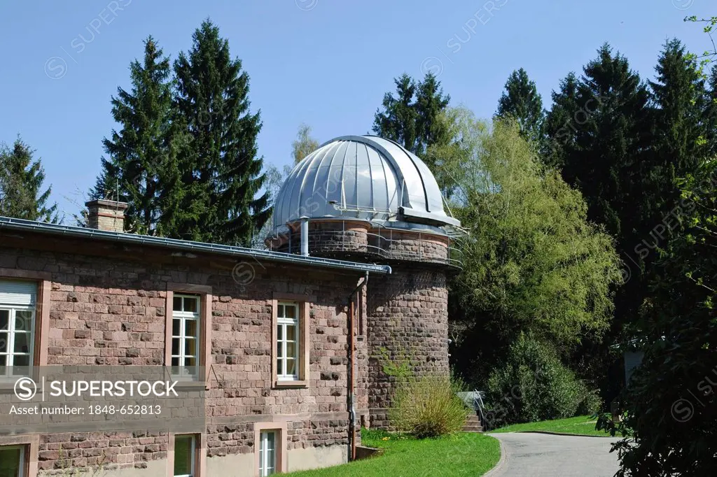 Observatory on Mt. Koenigstuhl, Heidelberg, Baden-Wuerttemberg, Germany, Europe
