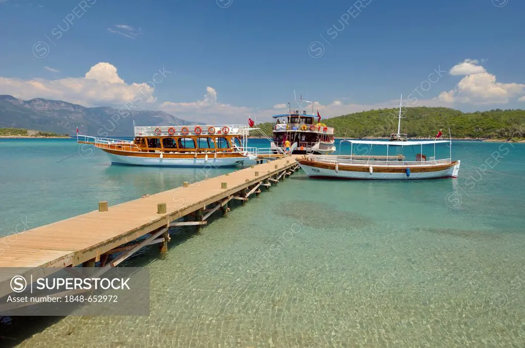 Cleopatra island, Aegean Sea, Turkey