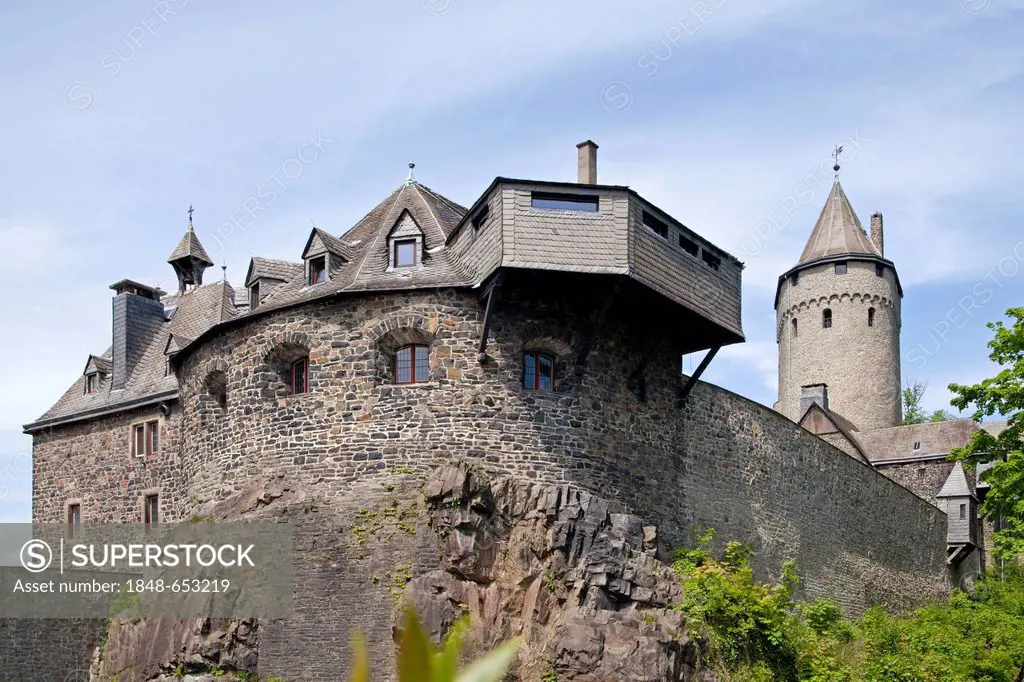 Burg Altena Castle, Sauerland region, North Rhine-Westphalia, Germany, Europe