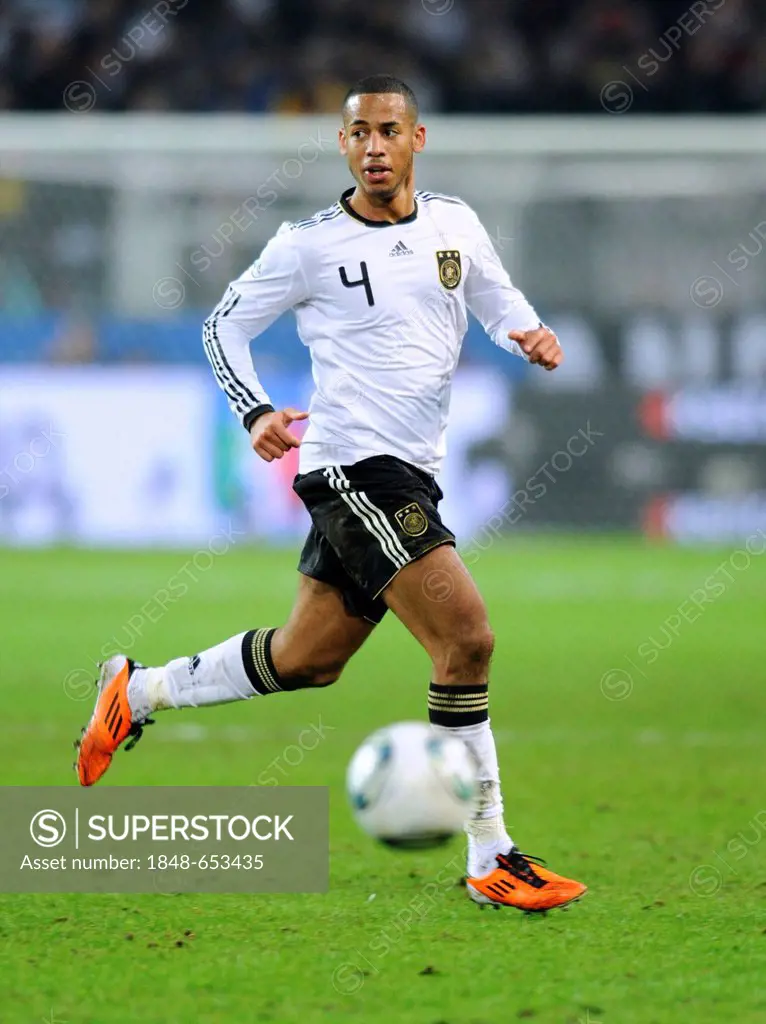 Dennis Aogo, international football match, Germany - Italy 1:1, Signal Iduna Park, Dortmund, North Rhine-Westphalia, Germany, Europe