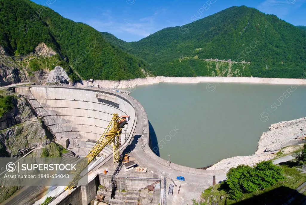 Inguri Dam between Georgia and Abkhazia, Middle East