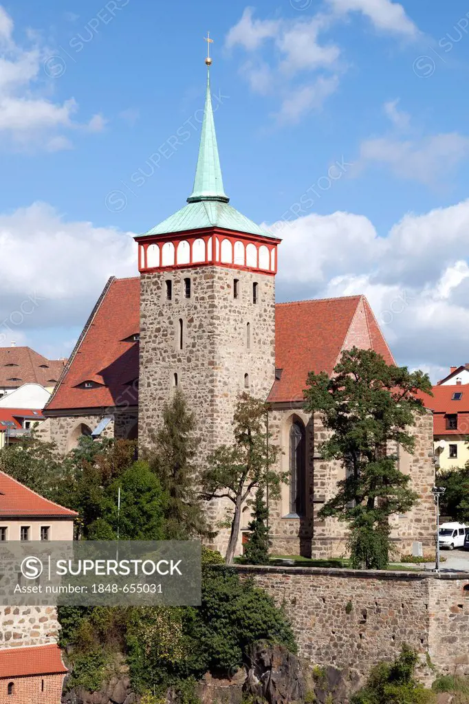 St. Michael's Church, Bautzen, Budysin, Lusatia, Upper Lusatia, Saxony, Germany, Europe, PublicGround