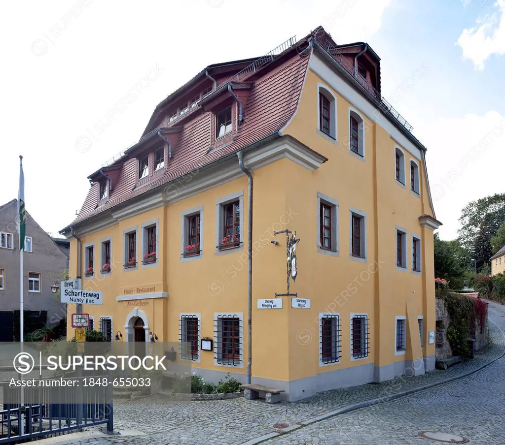 Old Tannery, Bautzen, Budysin, Lusatia, Upper Lusatia, Saxony, Germany, Europe, PublicGround