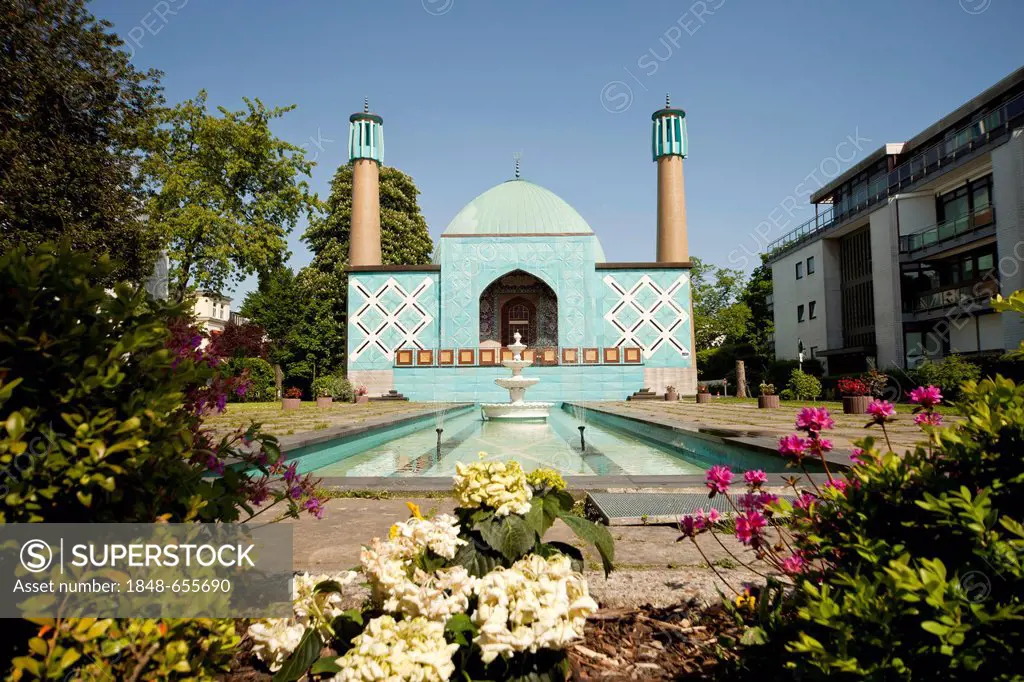 Imam Ali Mosque, Islamic Centre of Hamburg, IZH, Free and Hanseatic City of Hamburg, Germany, Europe