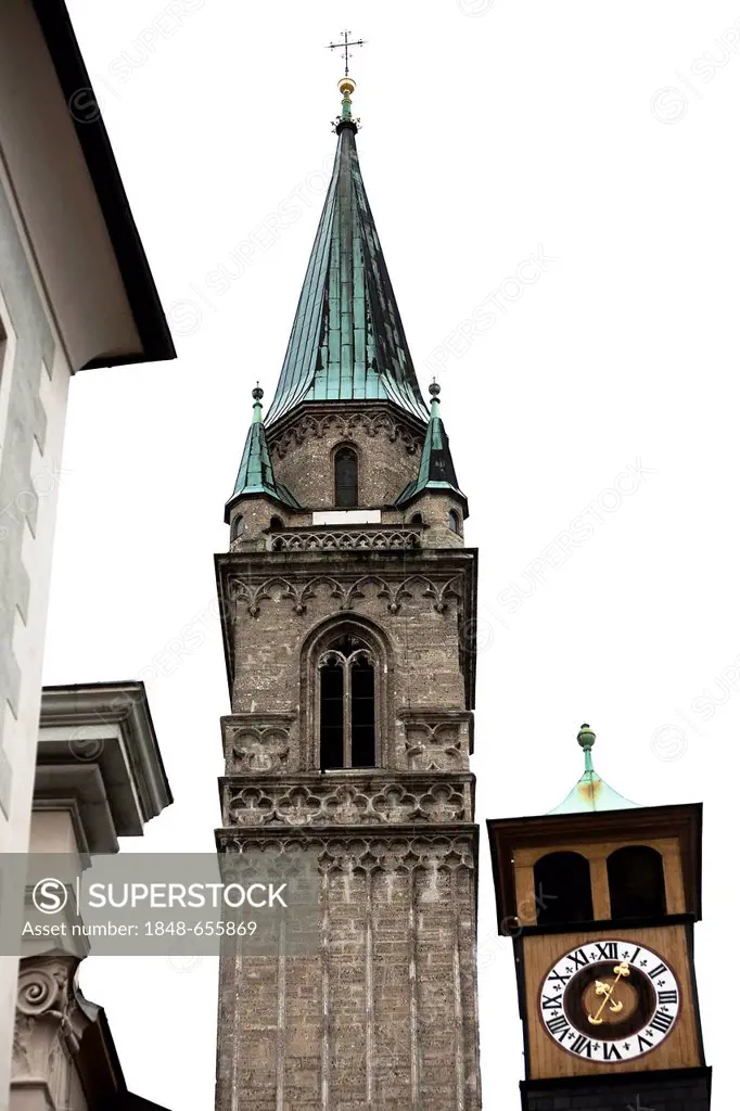 Franciscan Church in the city of Salzburg, Austria, Europe