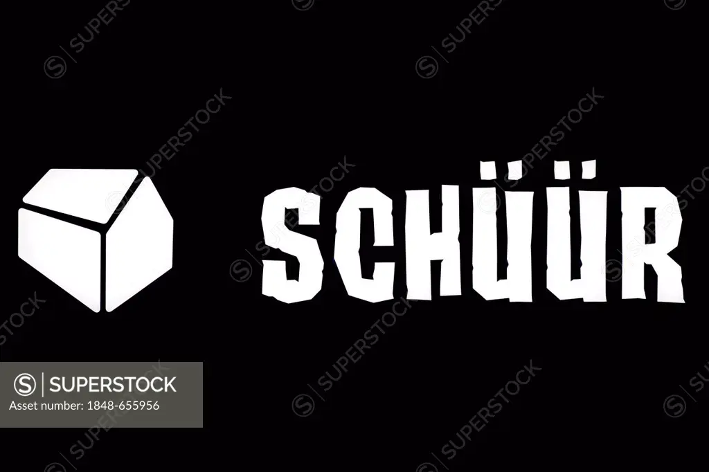 Logo of the Schueuer concert hall, Lucerne, Switzerland, Europe