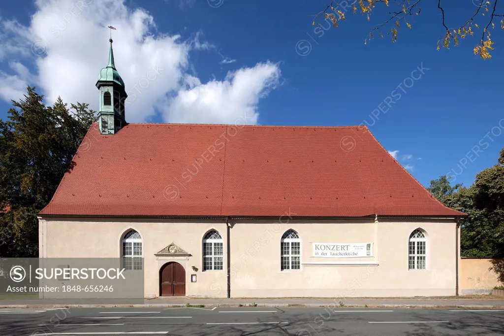 Taucherkirche church, Marienkapelle chapel, Bautzen, Budysin, Upper Lusatia, Lusatia, Saxony, Germany, Europe, PublicGround