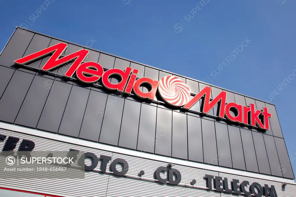 Media Markt of the Metro Group, Metro AG, Duesseldorf, North Rhine-Westphalia, Germany, Europe