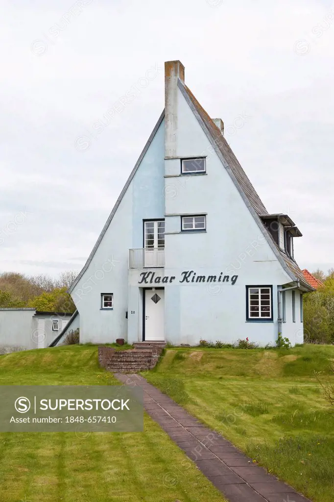 Klaar Kimming house in St. Peter Ording, Schleswig-Holstein, Germany, Europe
