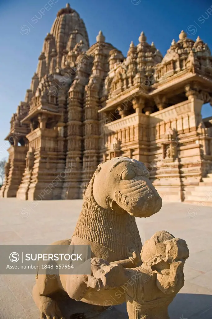 Khajuraho Group of Monuments, UNESCO World Heritage Site, Madhya Pradesh, India, Asia