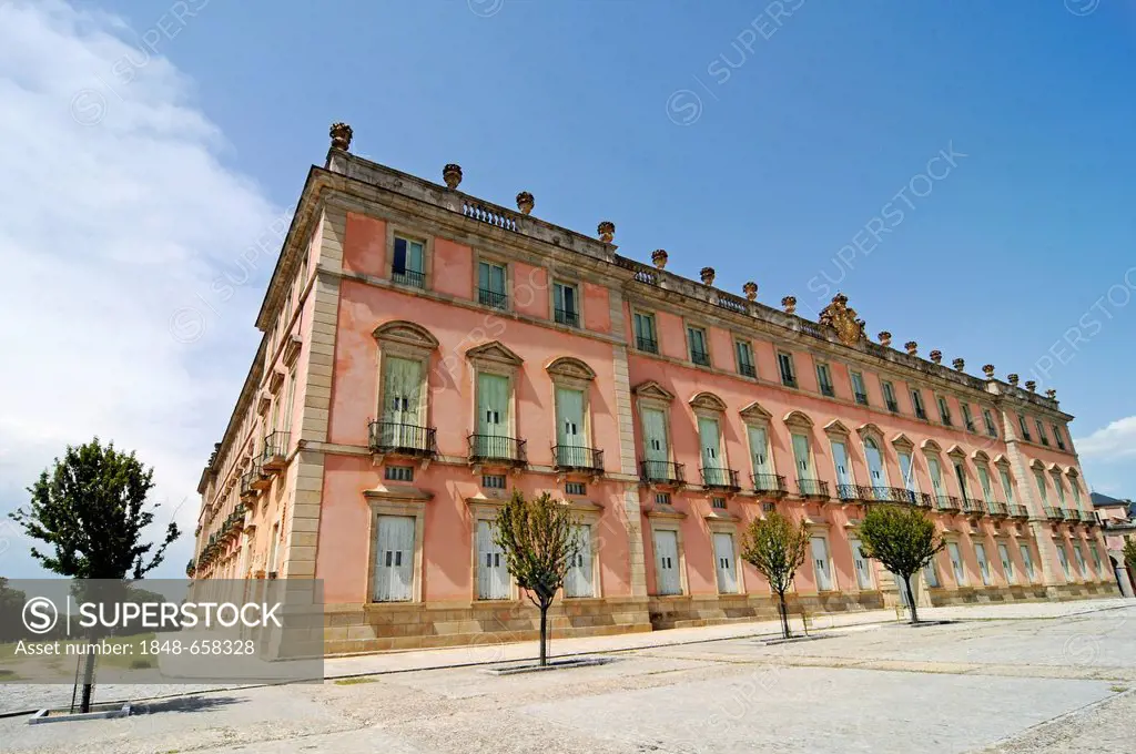 Royal Palace of Riofrío, Navas de Riofrio, province of Segovia, Castilla y Leon, Castile and León, Spain, Europe