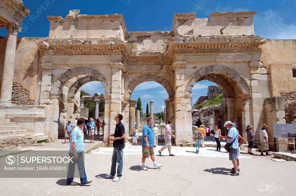 Antique city of Ephesus, Efes, Turkey, Western Asia