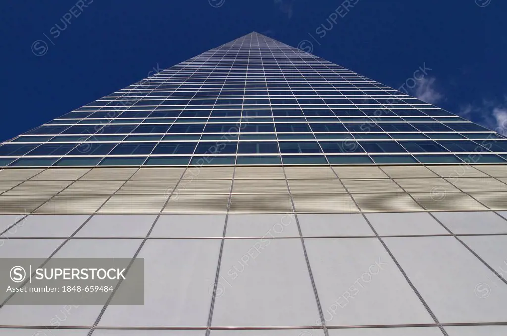 Torre de Cristal skyscraper, Madrid, Spain, Europe