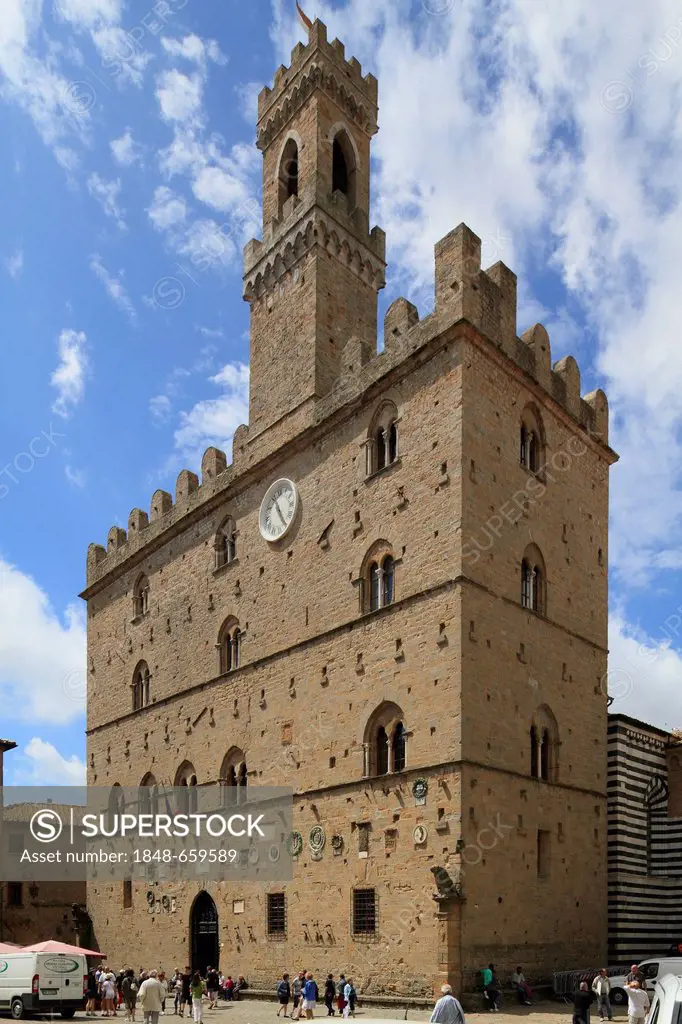 Palazzo dei Priori, Volterra, Tuscany, Italy, Europe