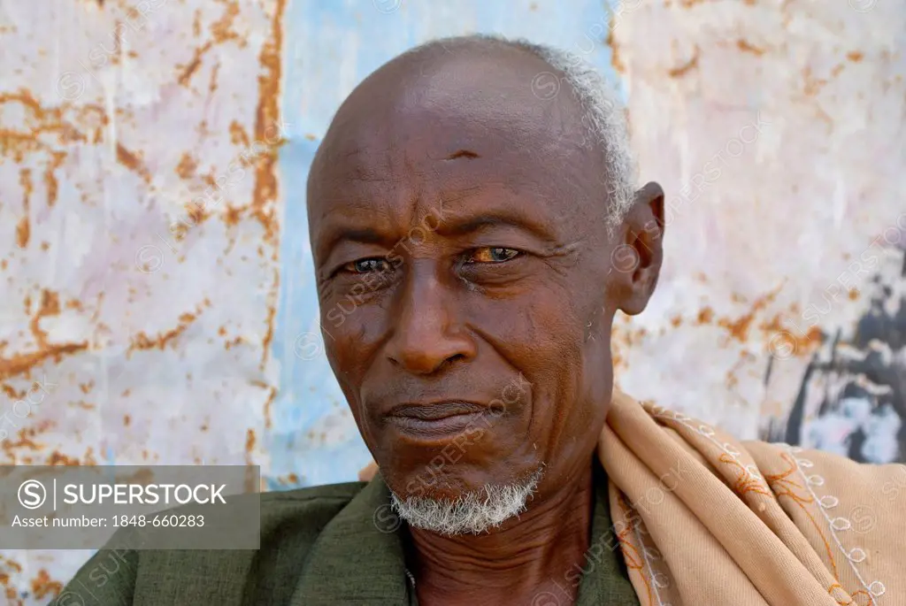 Yemeni man in Djibouti, East Africa, Africa