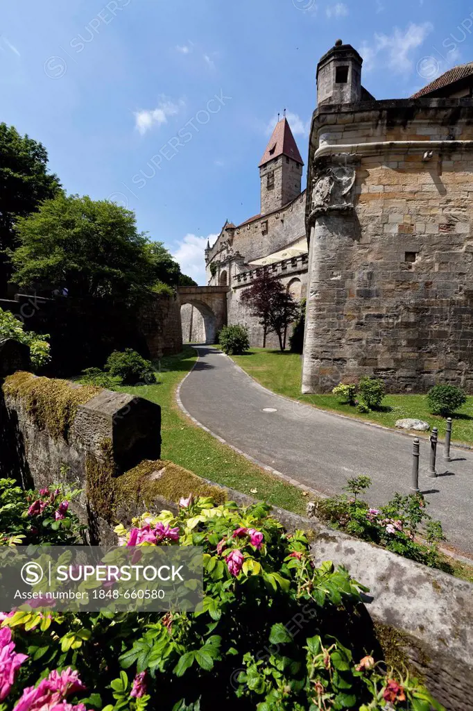 Veste Coburg castle, Coburg, Upper Franconia, Franconia, Bavaria, Germany, Europe